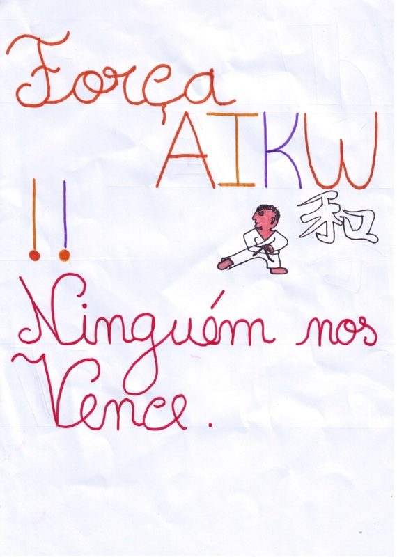 Desenho: Força AIKW, ninguém nos vence