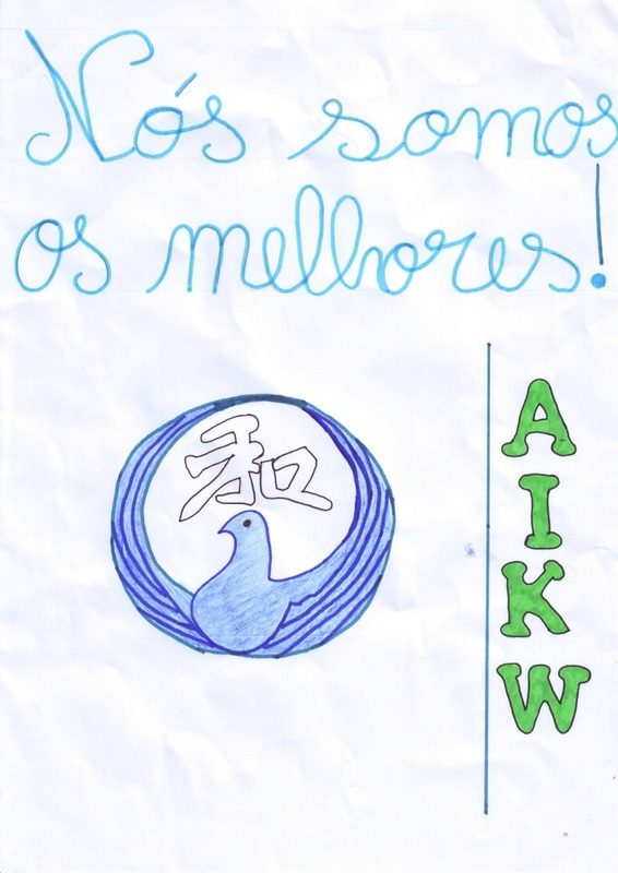 Desenho com o emblema da AIKW