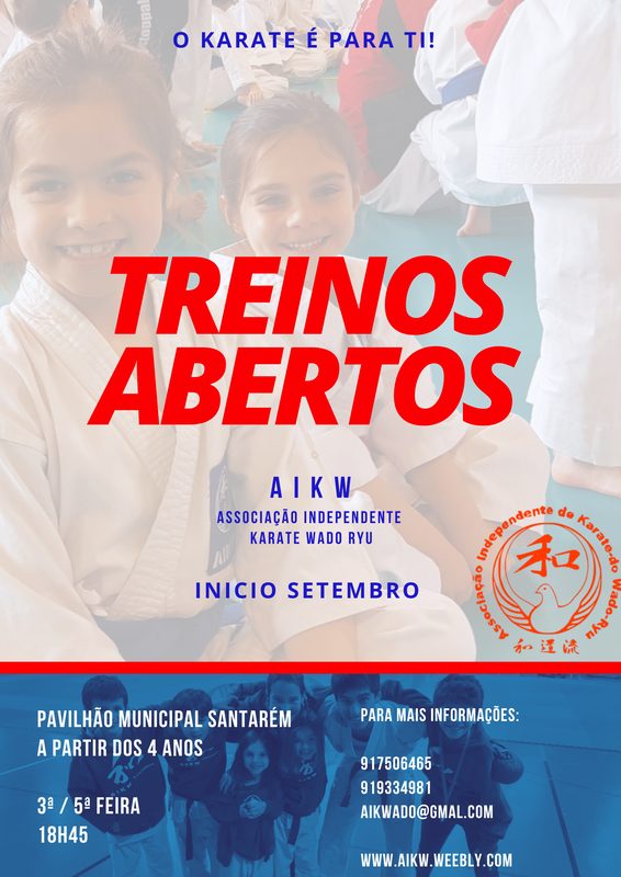 Cartaz Treinos Abertos